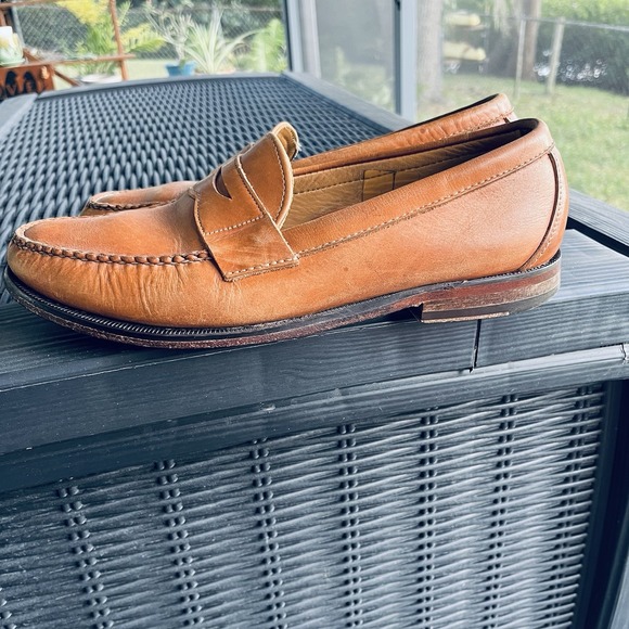 Brooks Brothers Slip-On Penny Loafers Brown Made In Italy Size 11.5 D - Picture 13 of 16